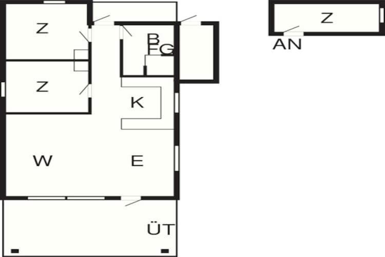 Two-Bedroom Holiday Home In Skibby 1 Exterior photo